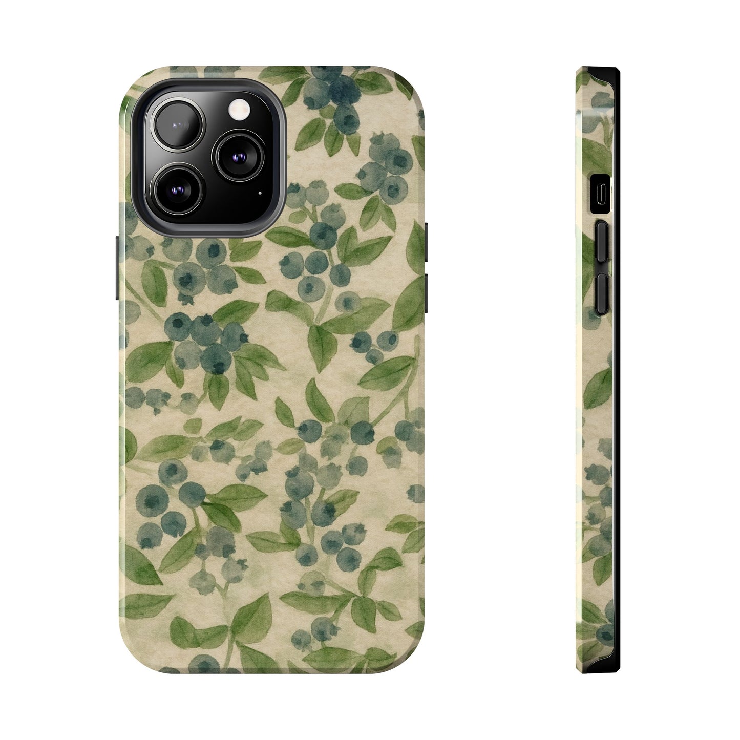 Wild Blueberries - Protective Phone Case