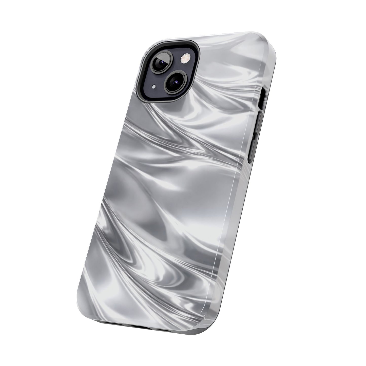 Silver Metallic - Protective Phone Case