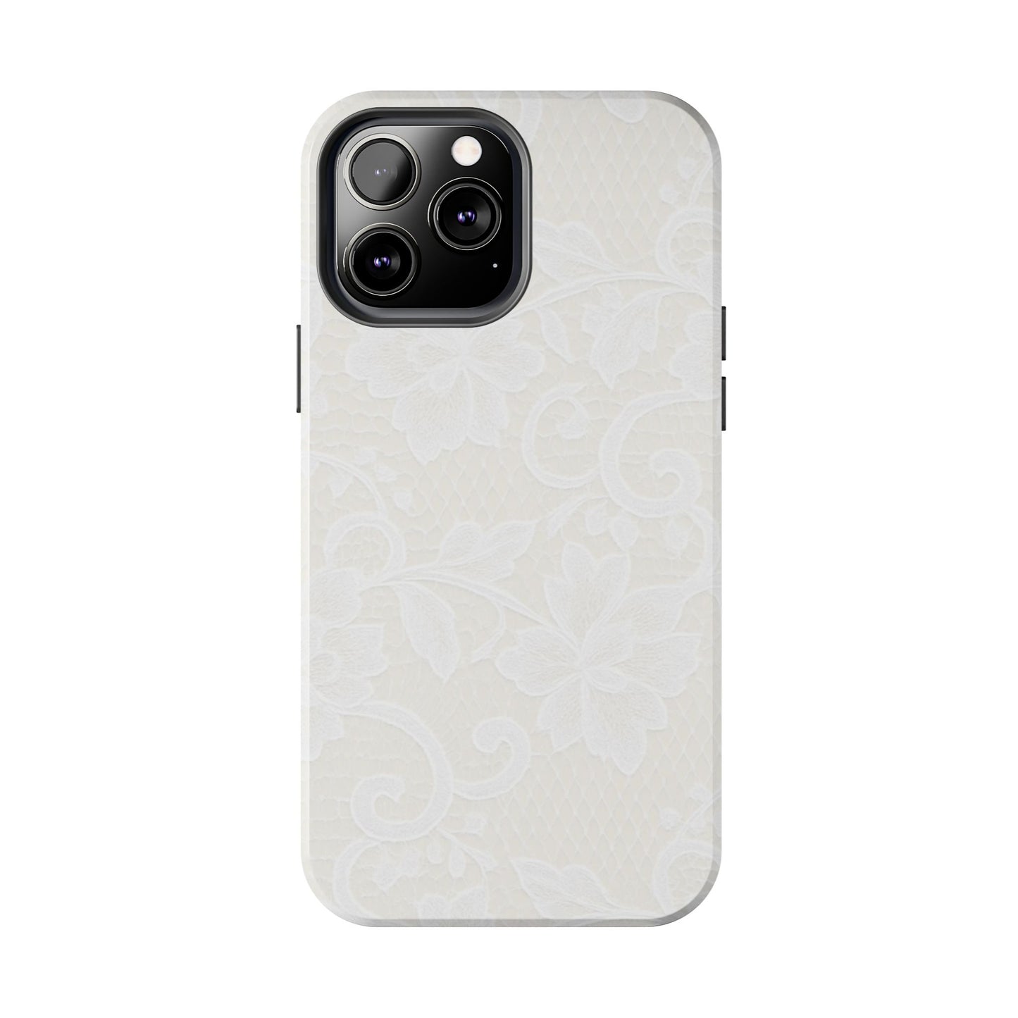 White Lace - Protective Phone Case