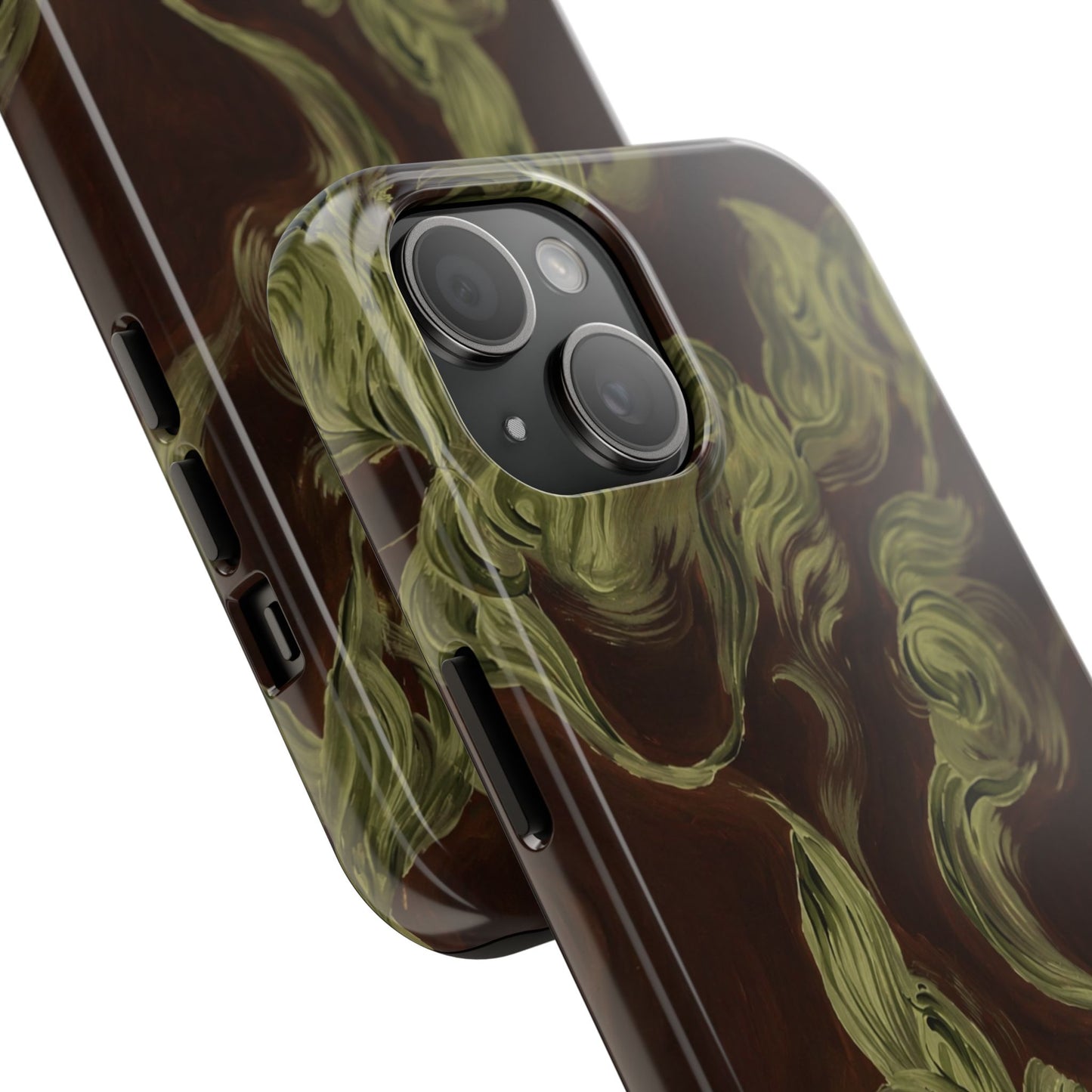 Magnolia Stained Glass - Protective Phone Case