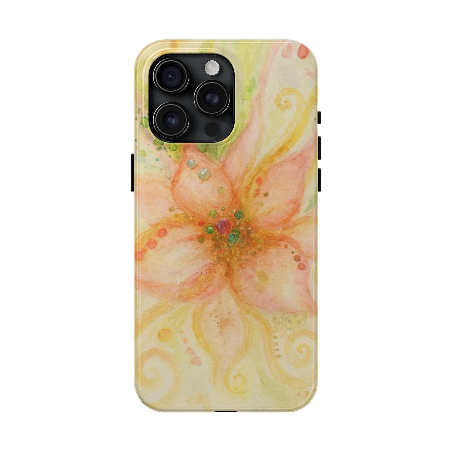 Shimmery Flower - Protective Phone Case