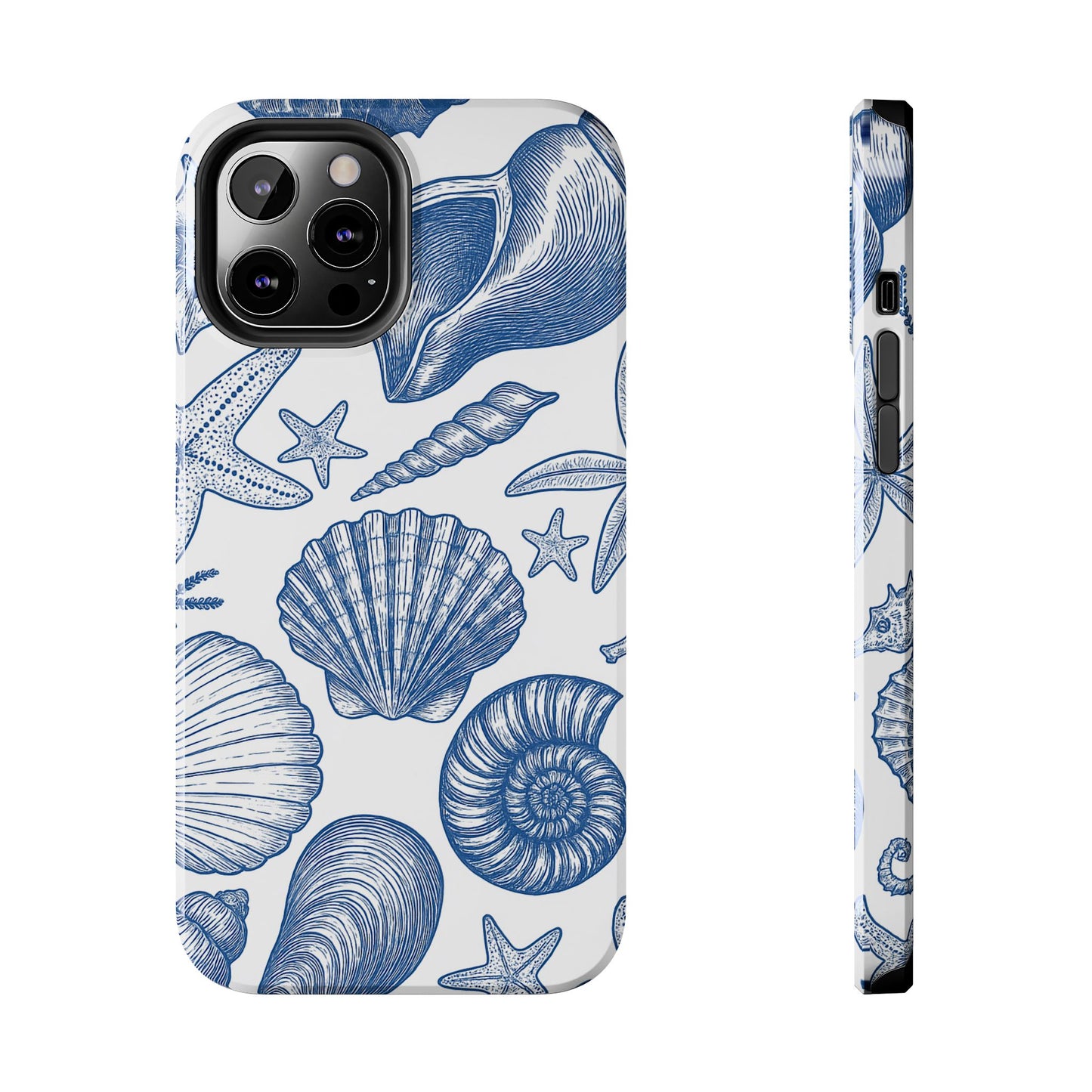 Seashells by the Shore - Protective Phone Case
