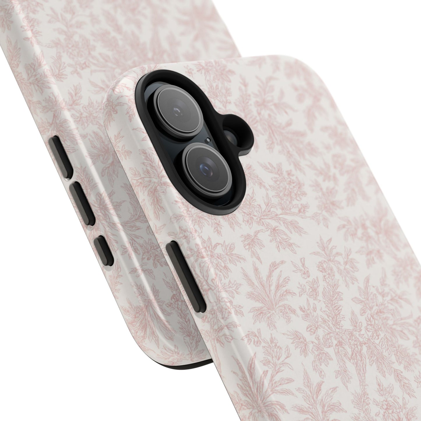 Blush Pink Floral - Protective Phone Case
