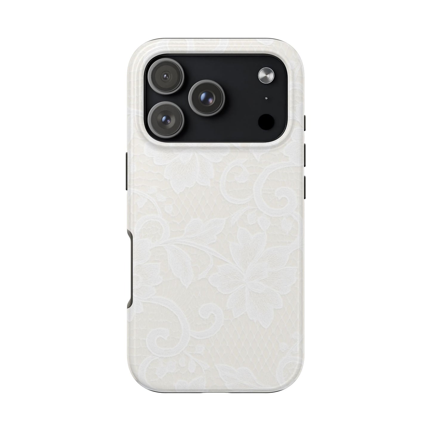 White Lace - Protective Phone Case