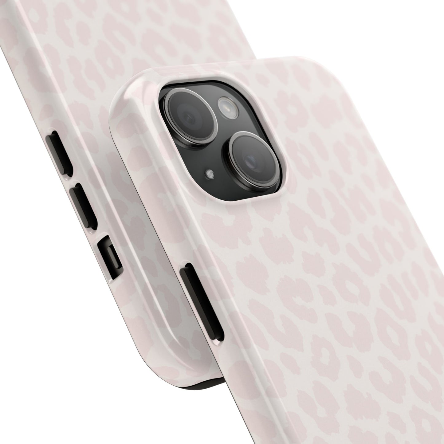 Petal Pink Leopard - Protective Phone Case