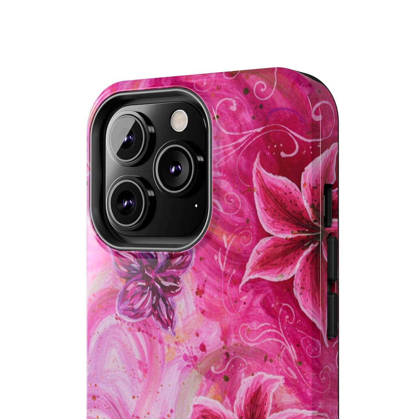 Watercolor Hibiscus - Protective Phone Case