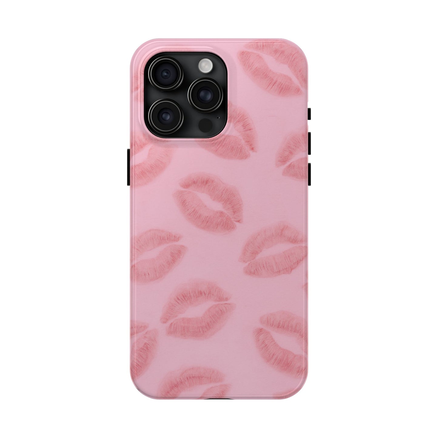 Pink Rosy Kisses - Protective Phone Case