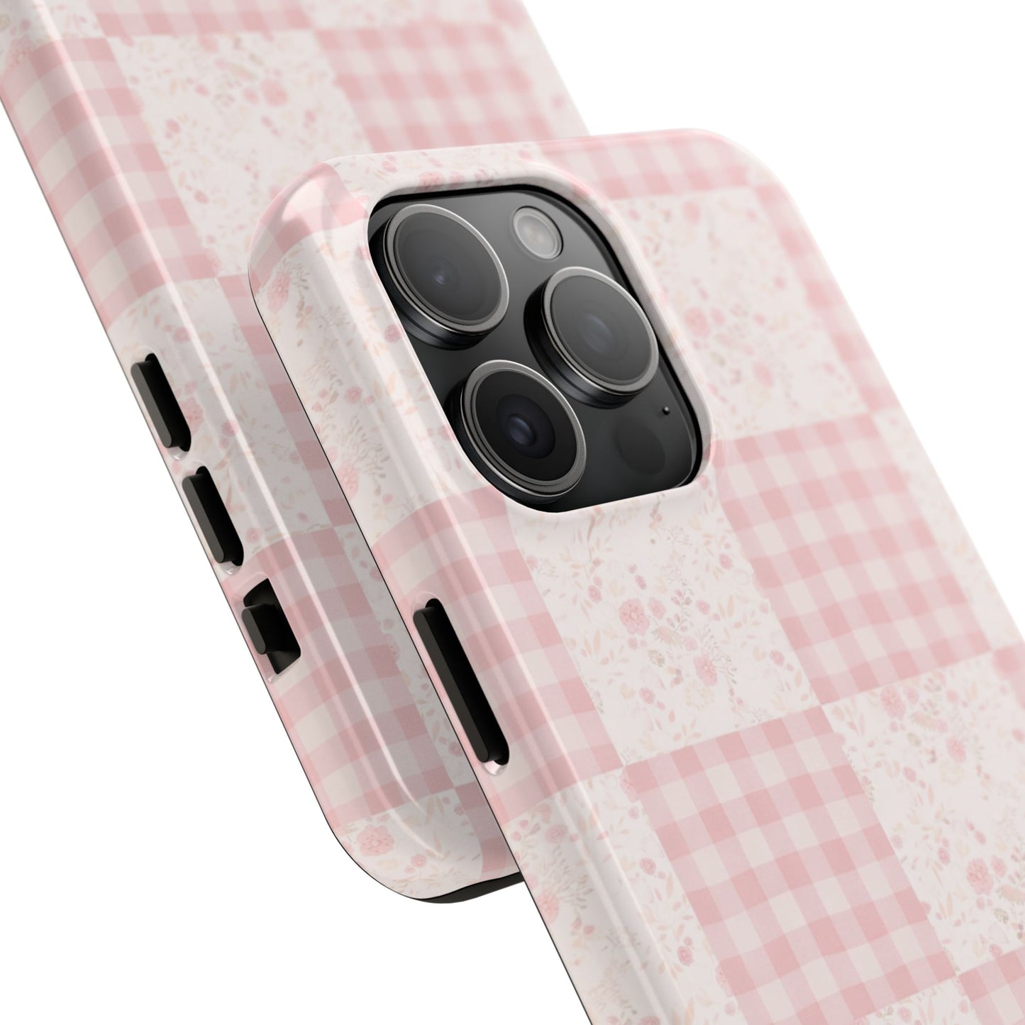 Baby Pink Quilt - Protective Phone Case