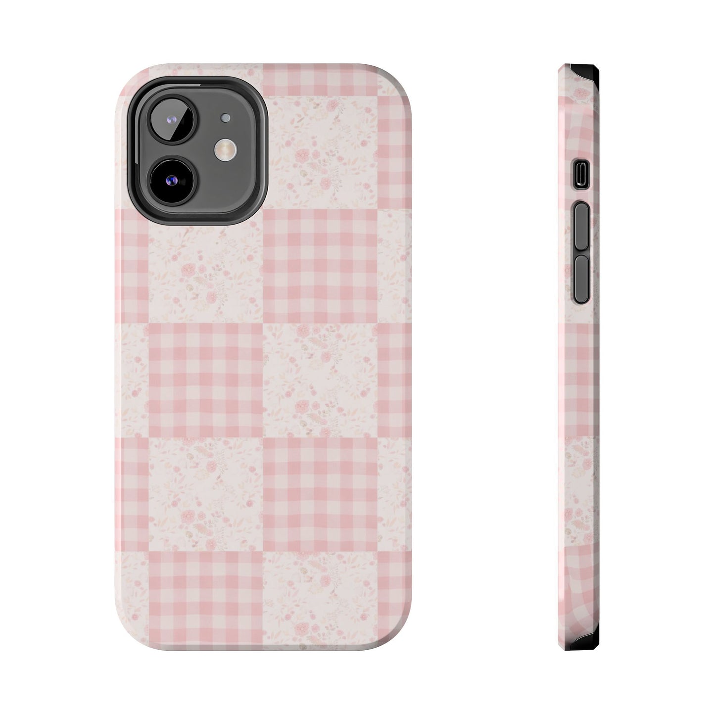 Baby Pink Quilt - Protective Phone Case