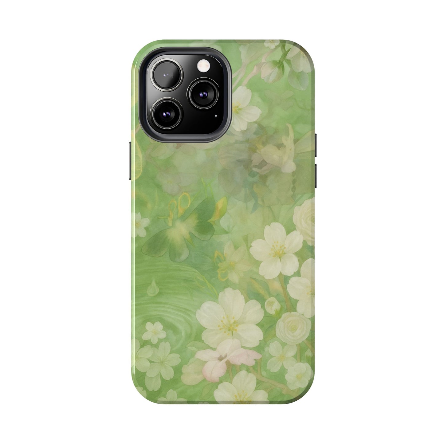 Sage Blossom - Protective Phone Case