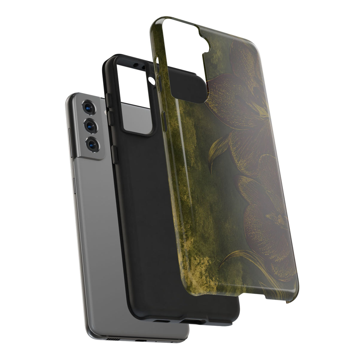 Olive Orchid - Protective Phone Case