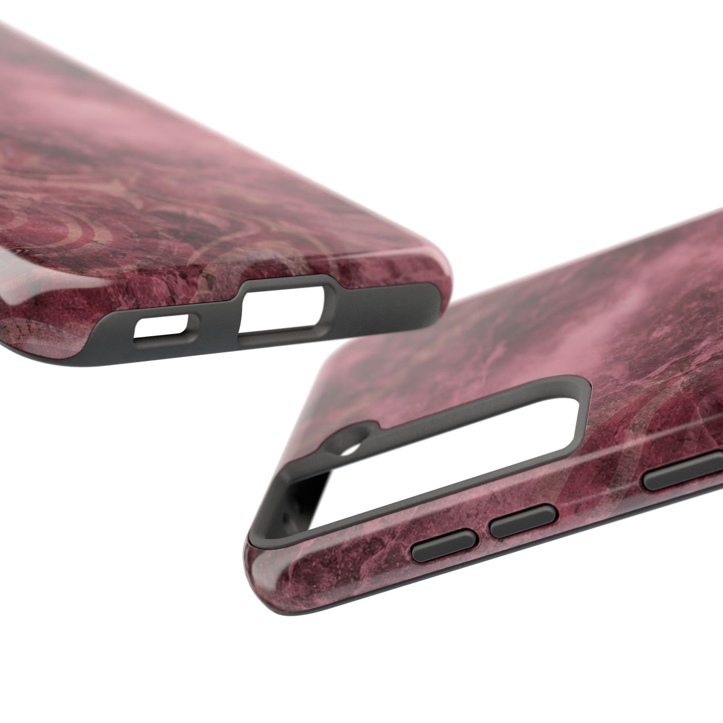 Marble Magenta - Protective Phone Case