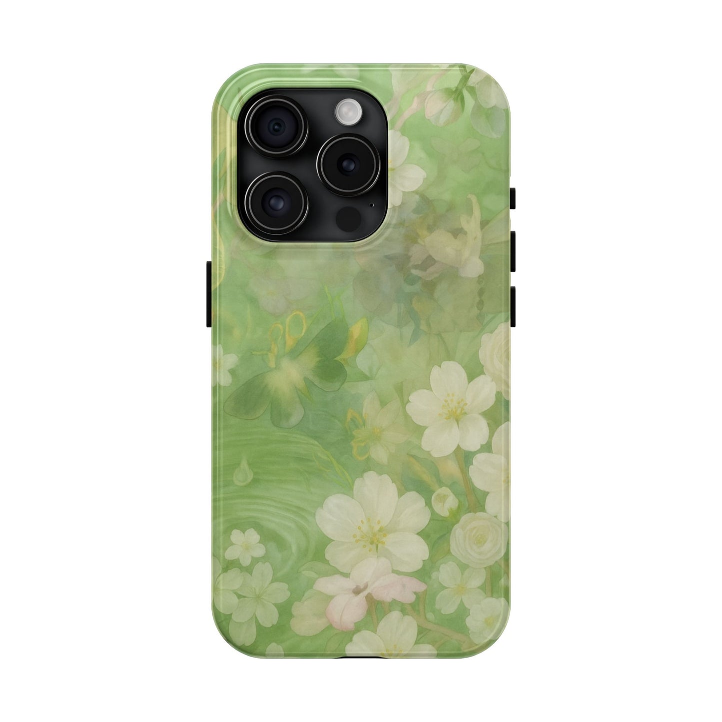 Sage Blossom - Protective Phone Case