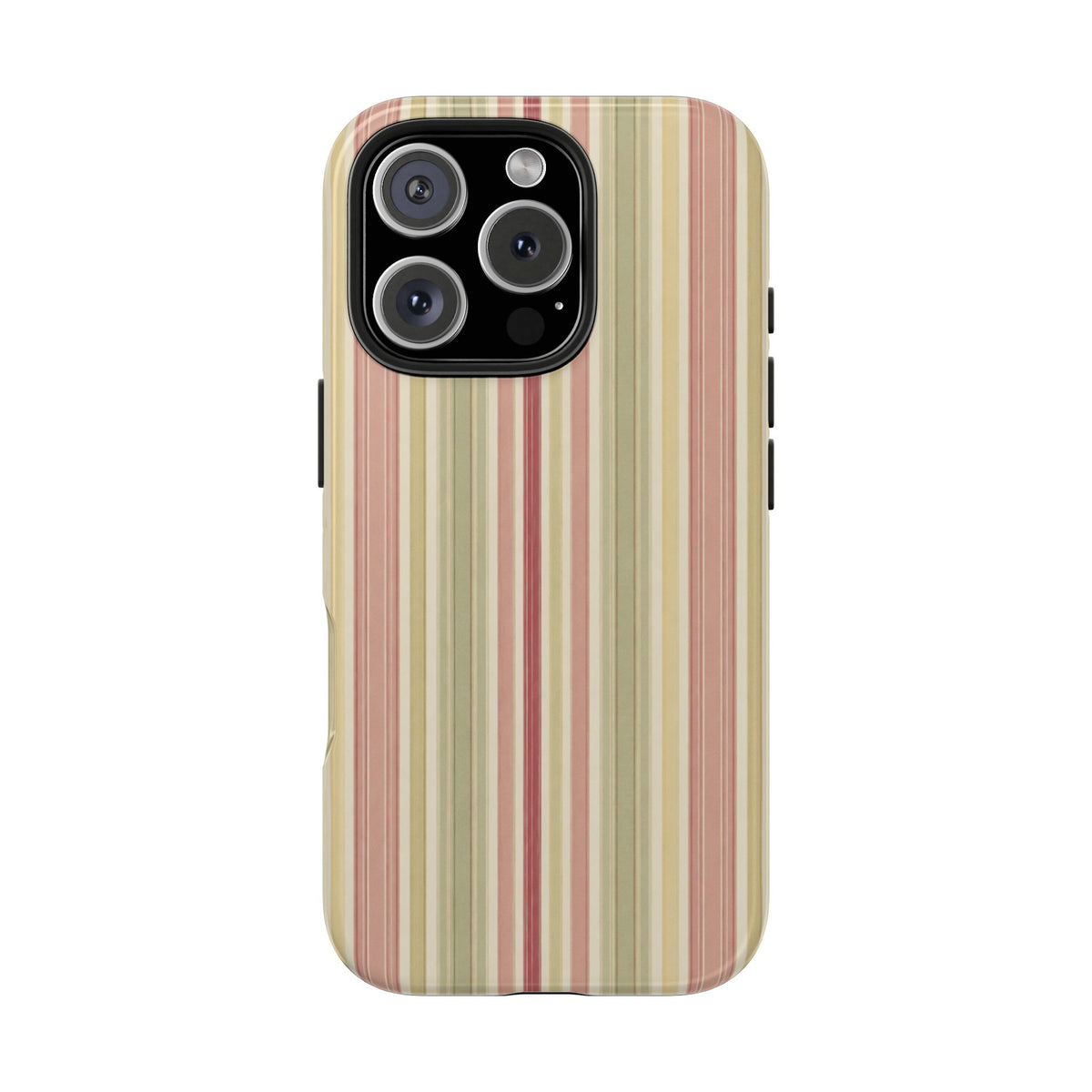 Rosewood Stripe - Protective Phone Case