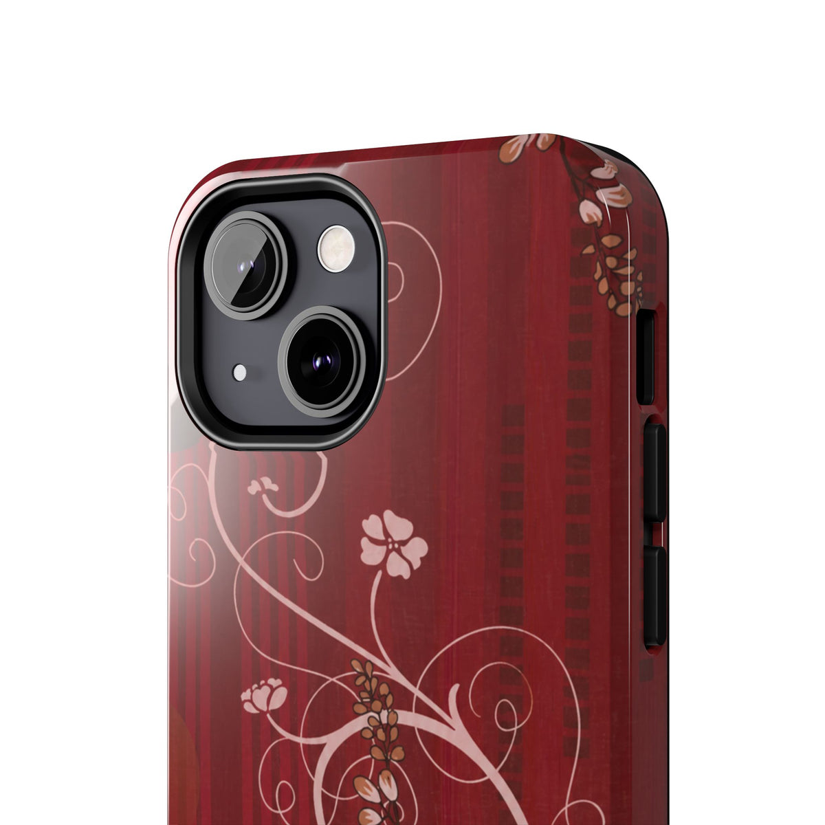 Crimson Bloom - Protective Phone Case
