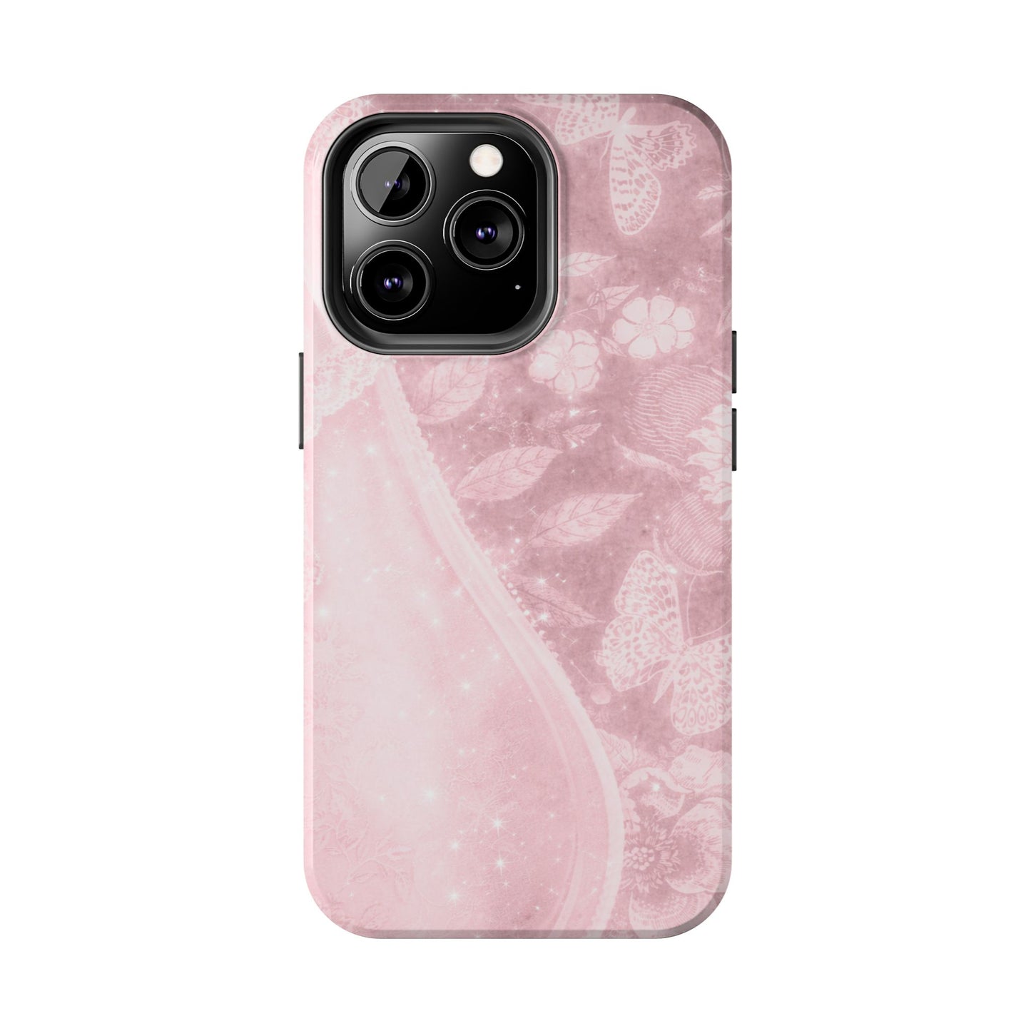 Pink Paisley - Protective Phone Case