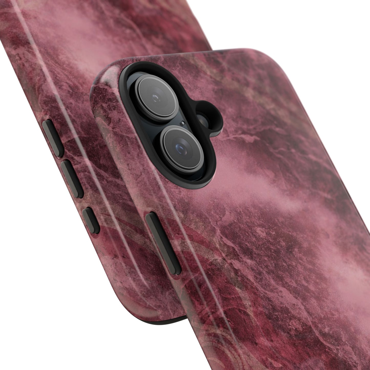 Marble Magenta - Protective Phone Case