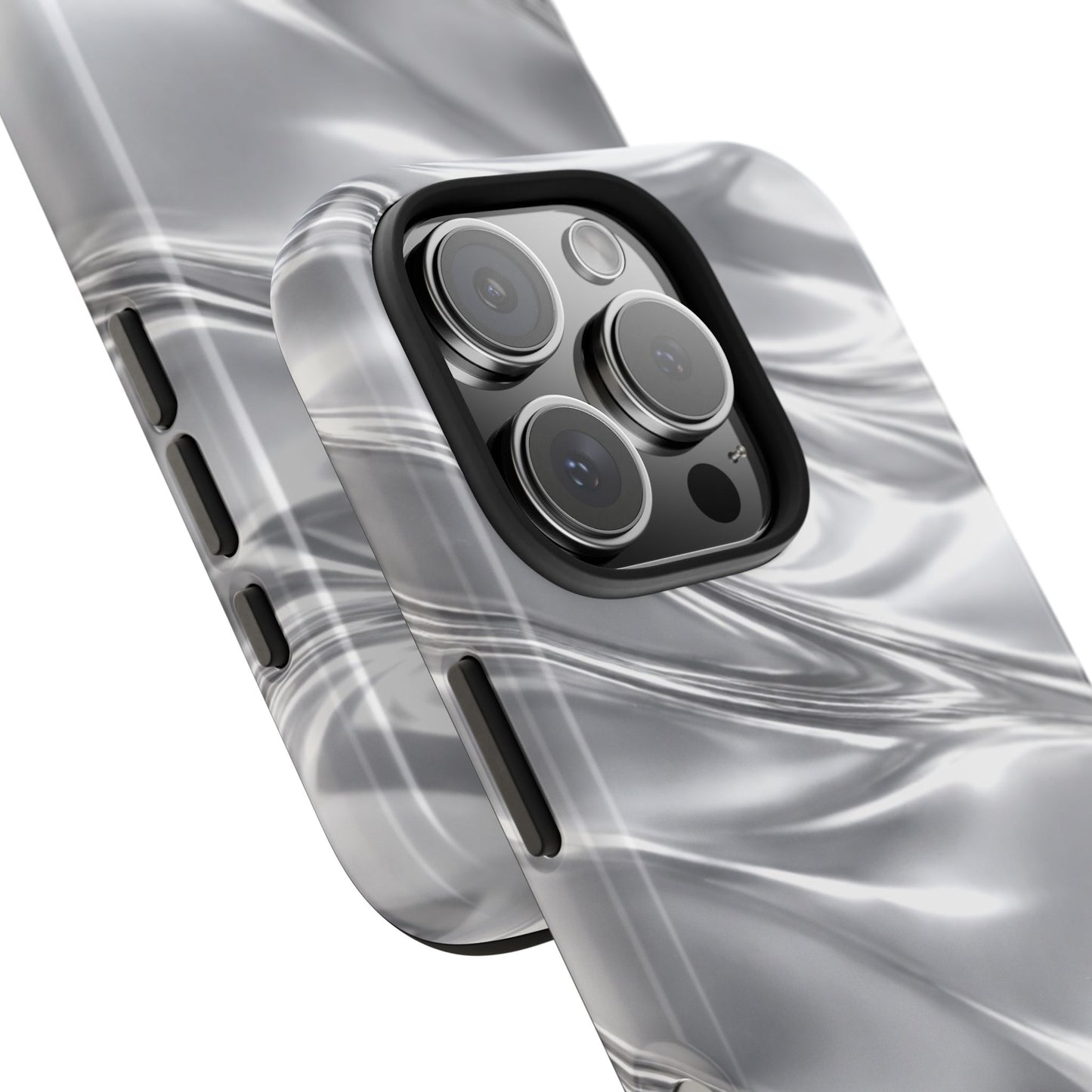 Silver Metallic - Protective Phone Case