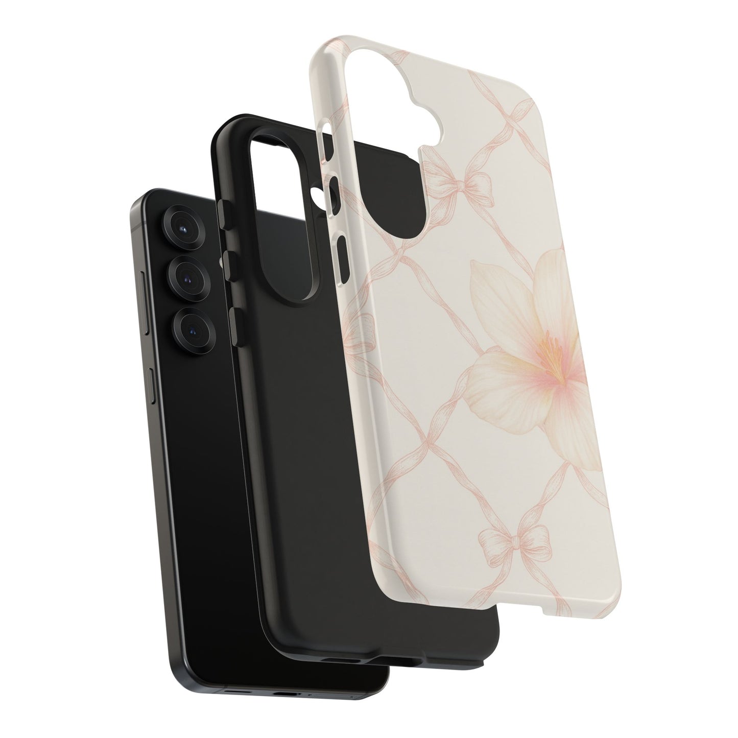 Bows and Botanical - Protective Phone Case