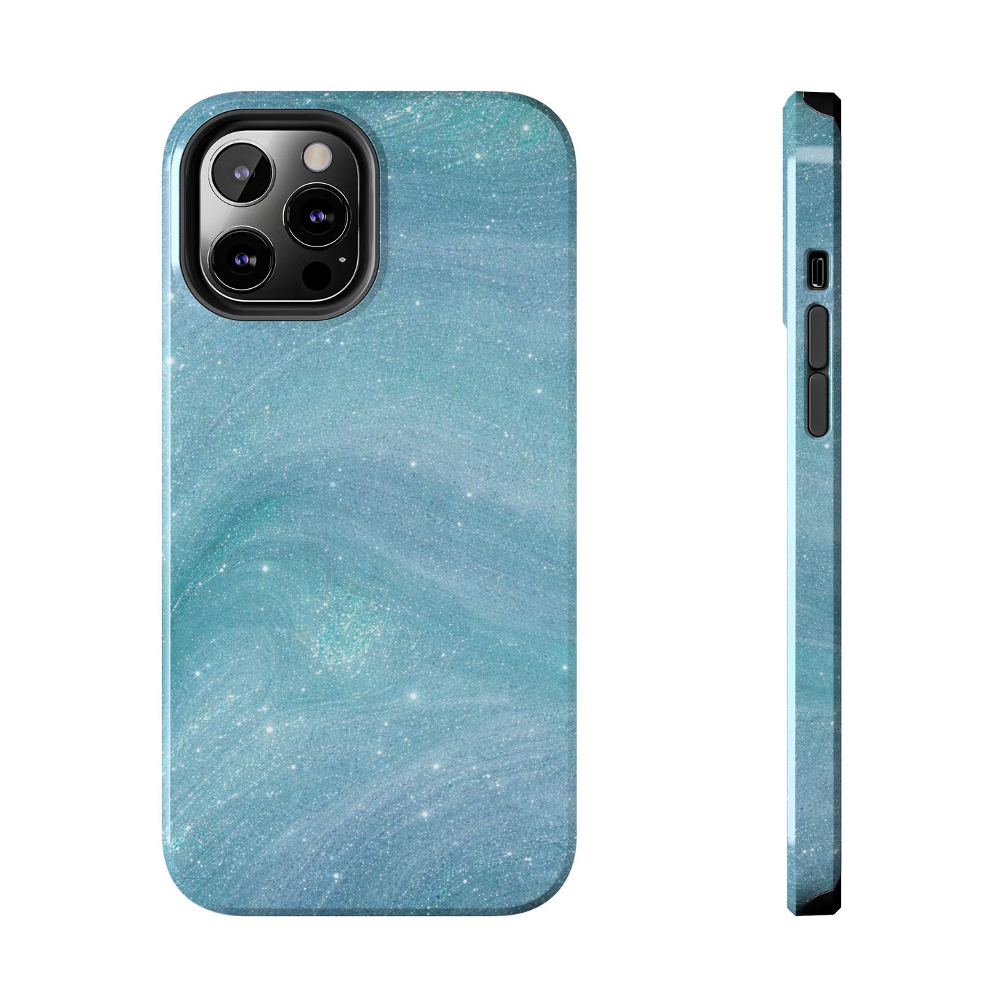 Glossy Blue - Protective Phone Case