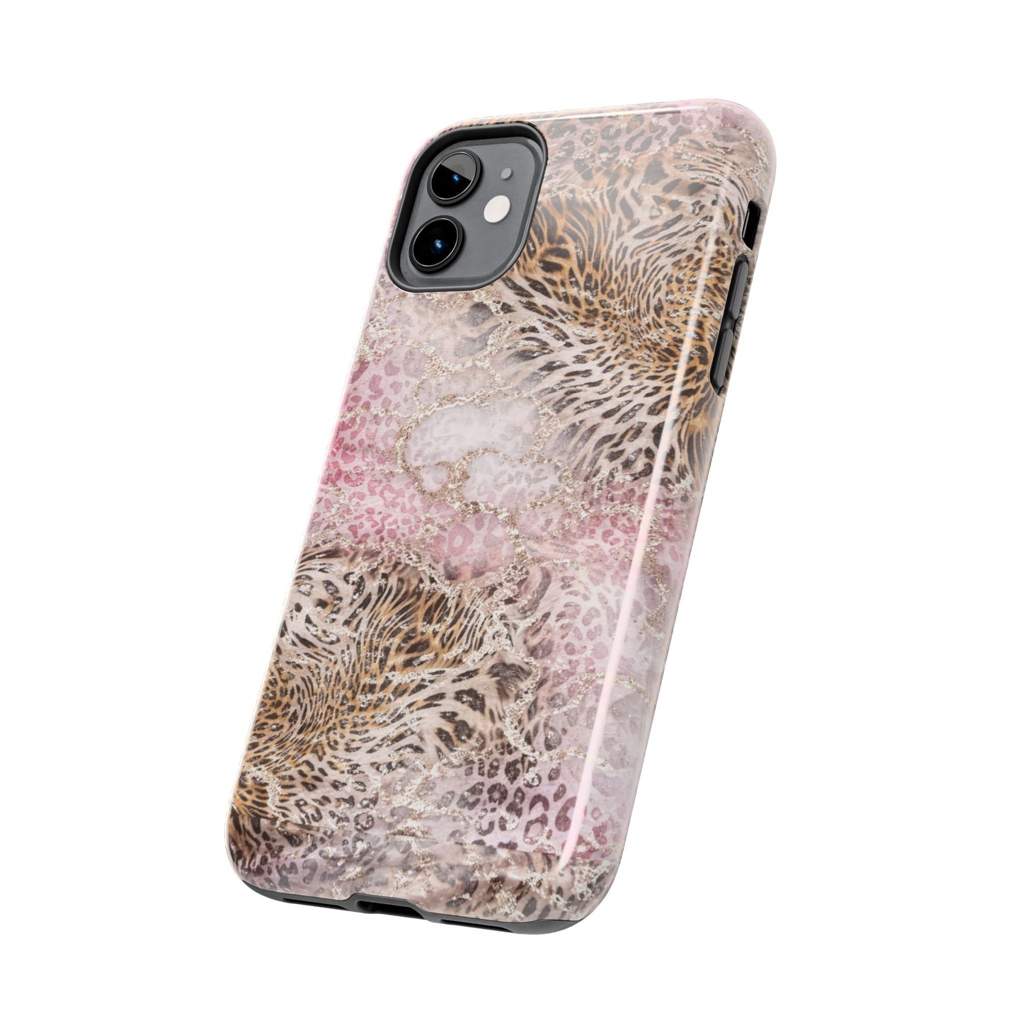 Pink Leopard - Protective Phone Case
