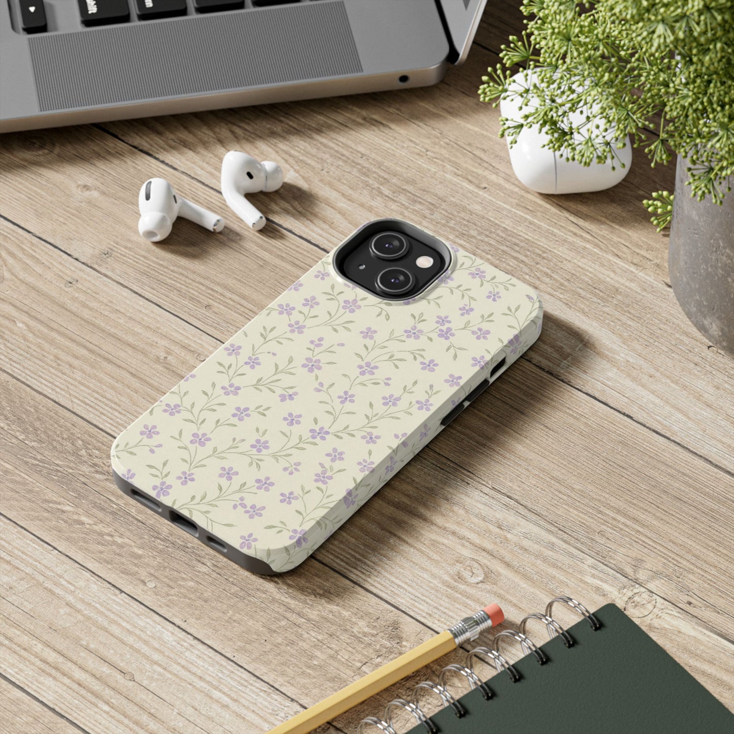 Lavender Meadow - Protective Phone Case