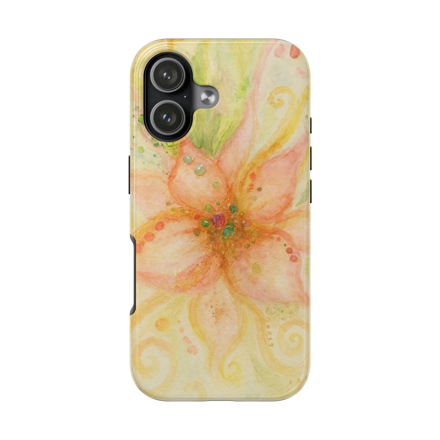 Shimmery Flower - Protective Phone Case
