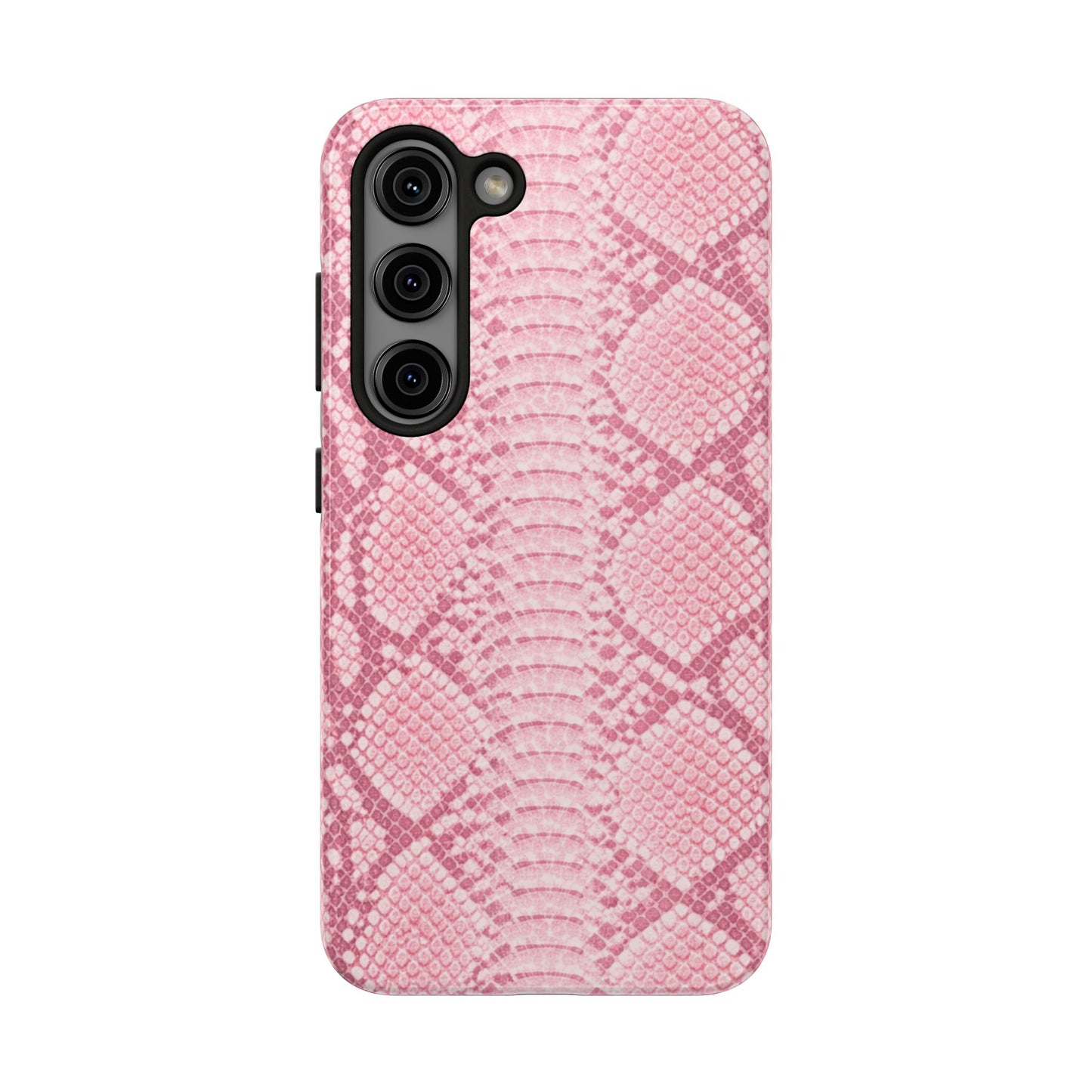 Pink Snake Skin - Protective Phone Case