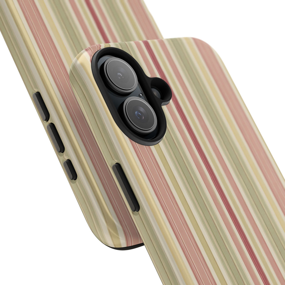 Rosewood Stripe - Protective Phone Case