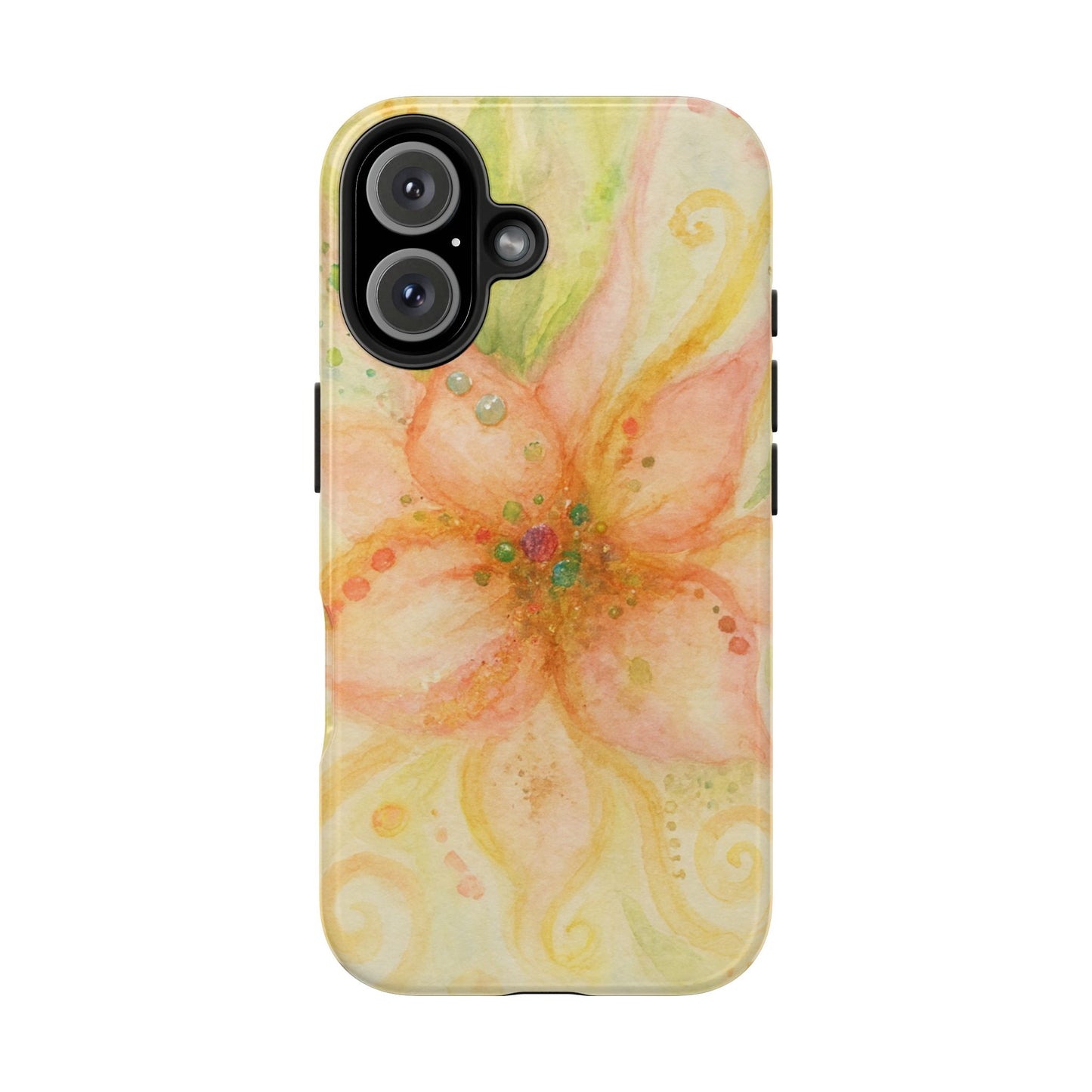 Shimmery Flower - Protective Phone Case