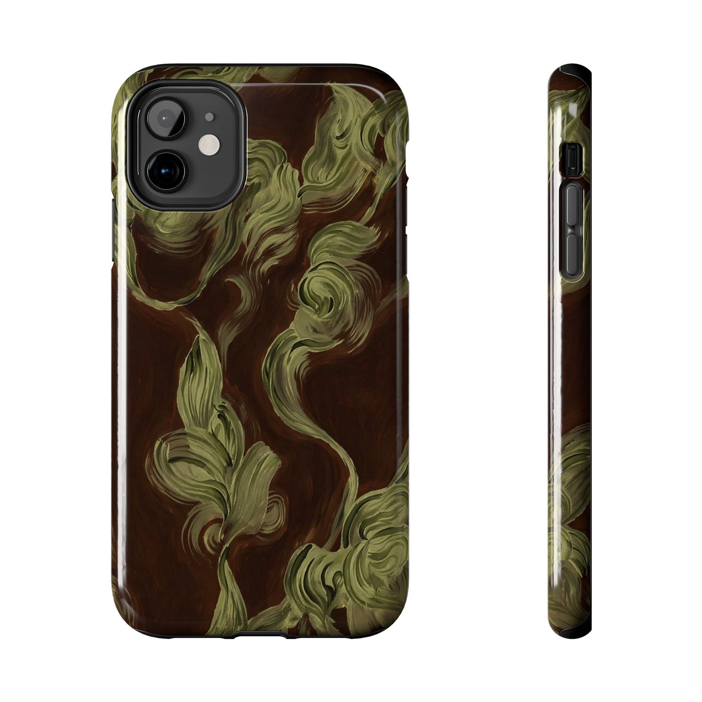 Magnolia Stained Glass - Protective Phone Case