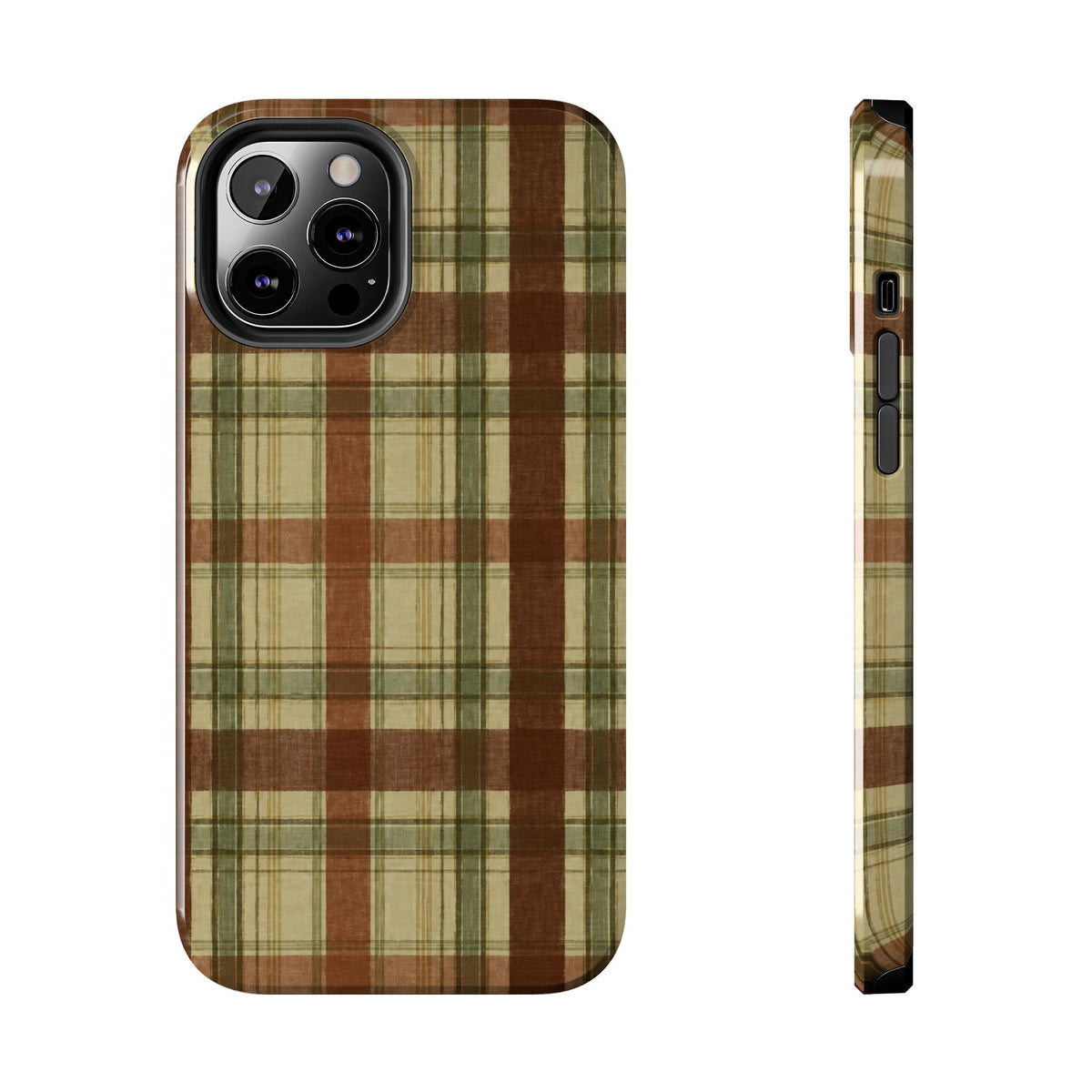 Autumn Plaid - Protective Phone Case