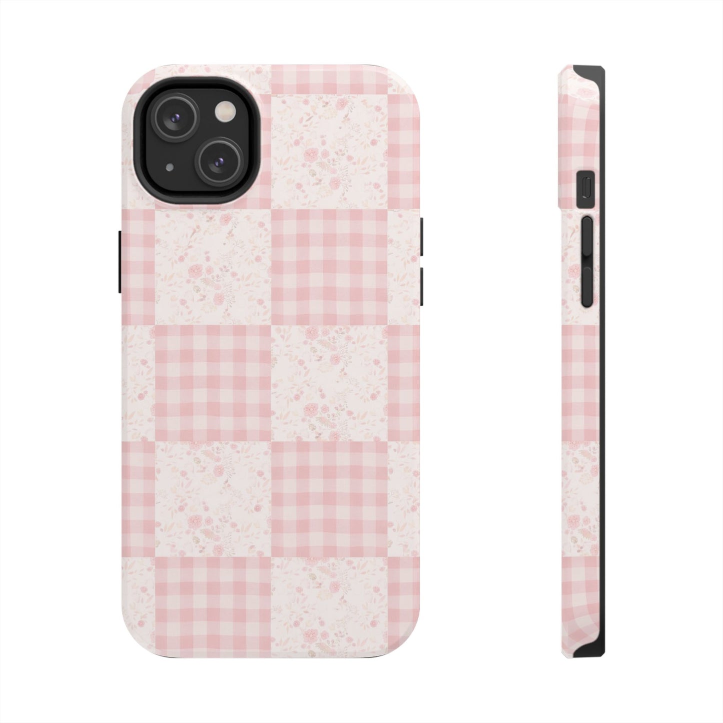 Baby Pink Quilt - Protective Phone Case