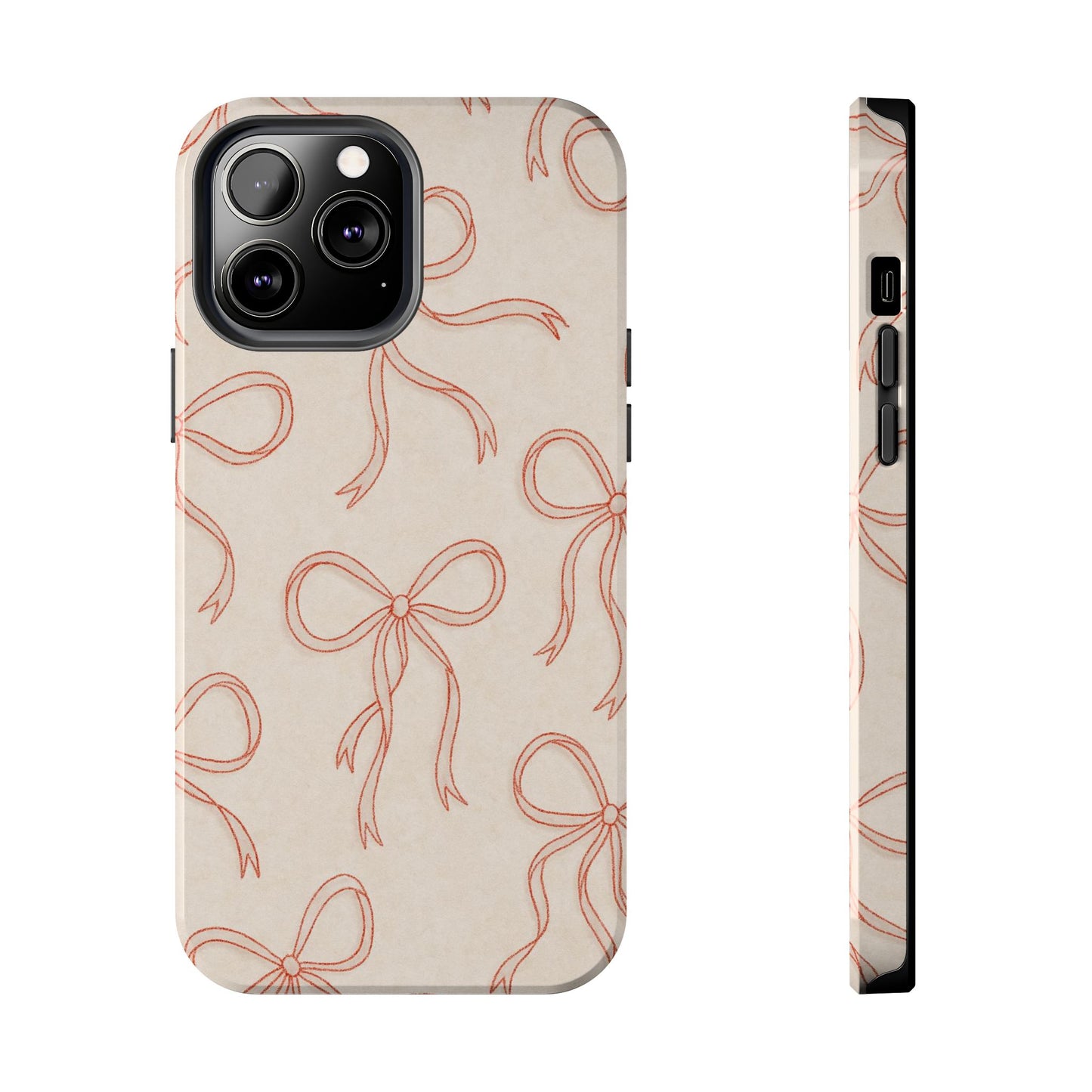 Cherry Bows - Protective Phone Case