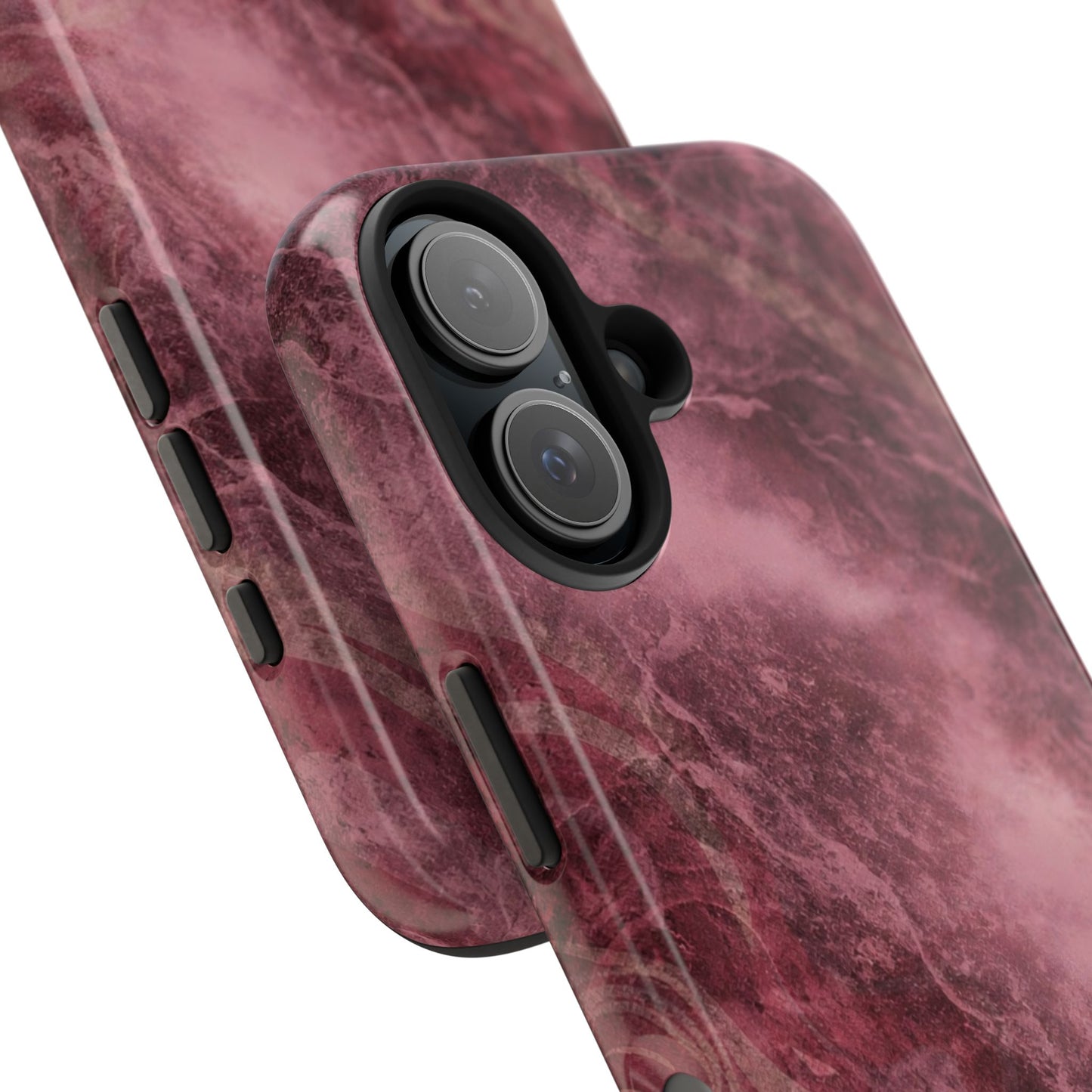 Marble Magenta - Protective Phone Case