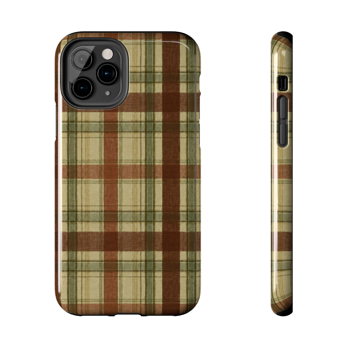 Autumn Plaid - Protective Phone Case