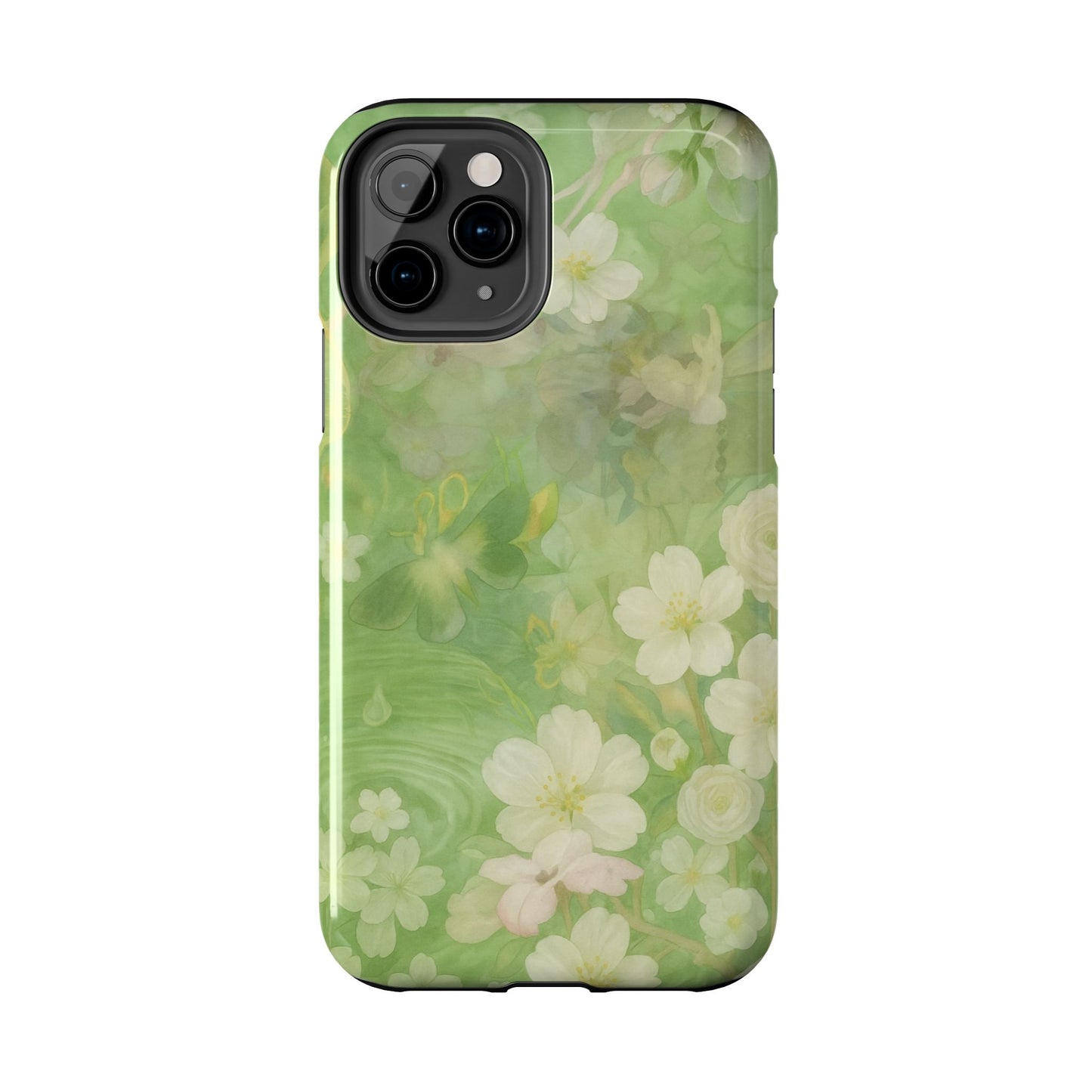 Sage Blossom - Protective Phone Case