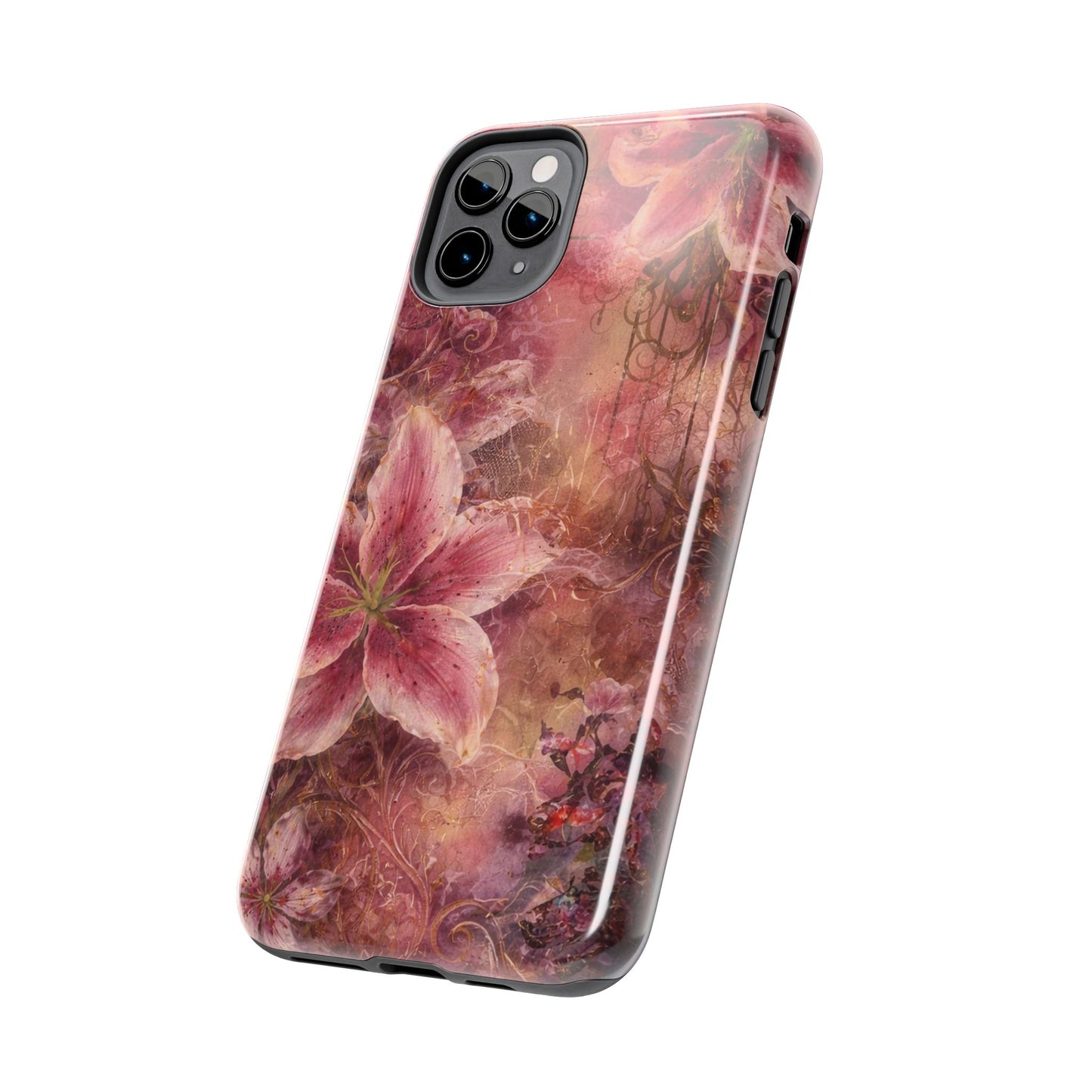 Vintage Lily - Protective Phone Case