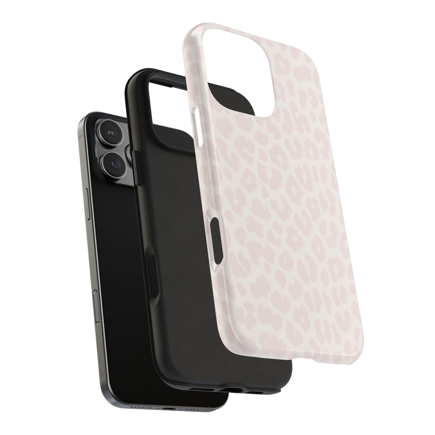 Petal Pink Leopard - Protective Phone Case