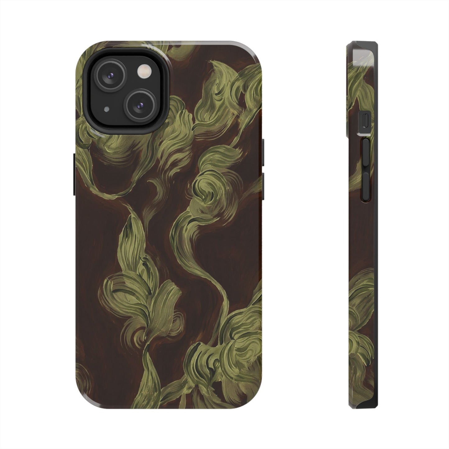 Magnolia Stained Glass - Protective Phone Case