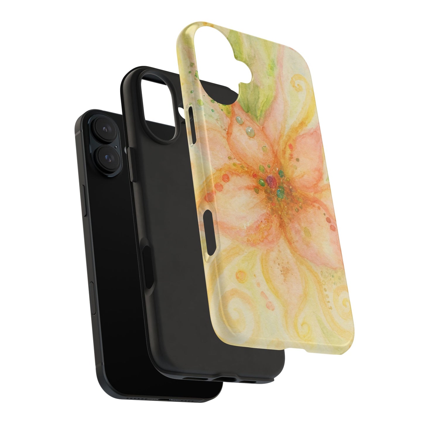 Shimmery Flower - Protective Phone Case