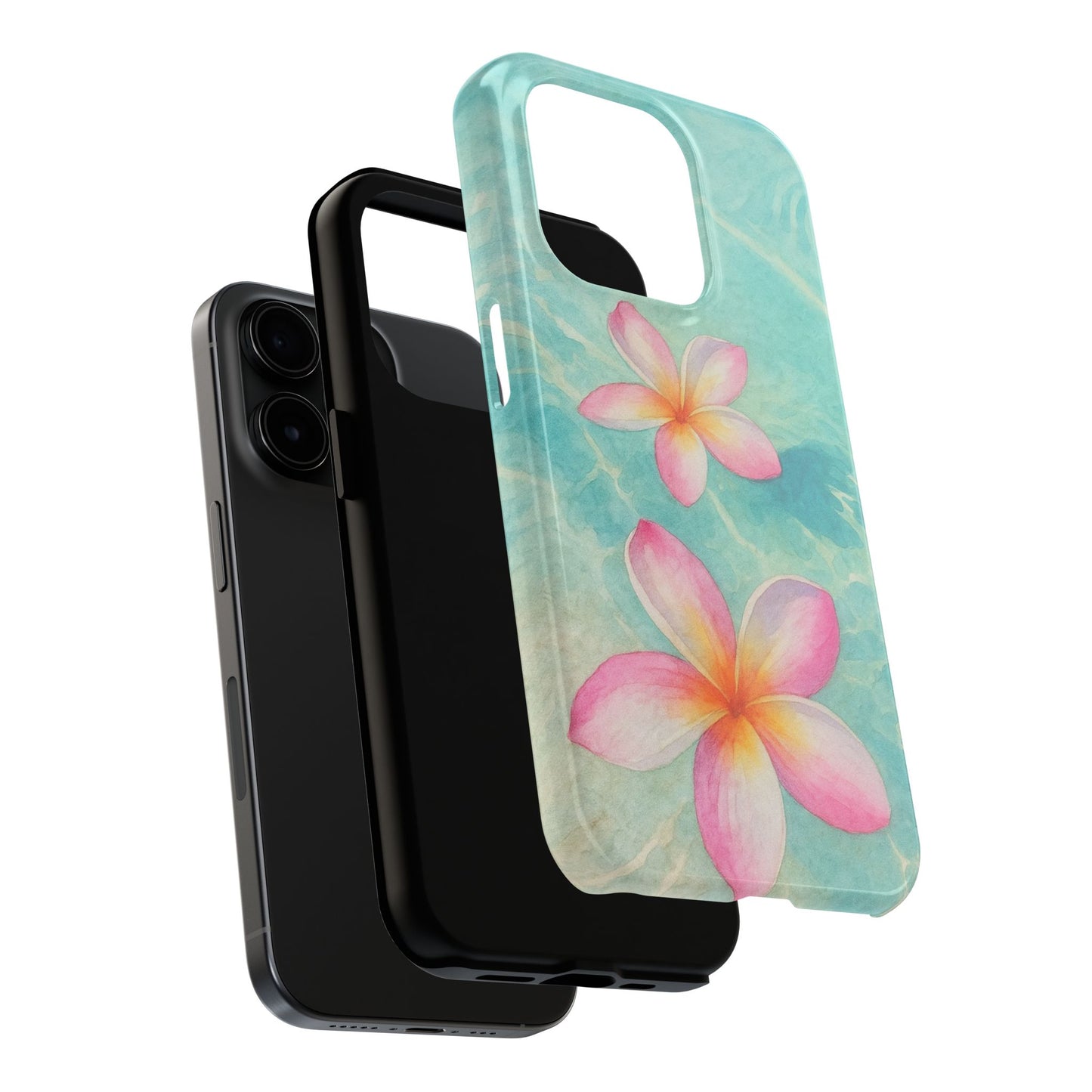 Tropical Flowers - Protective Phone Case
