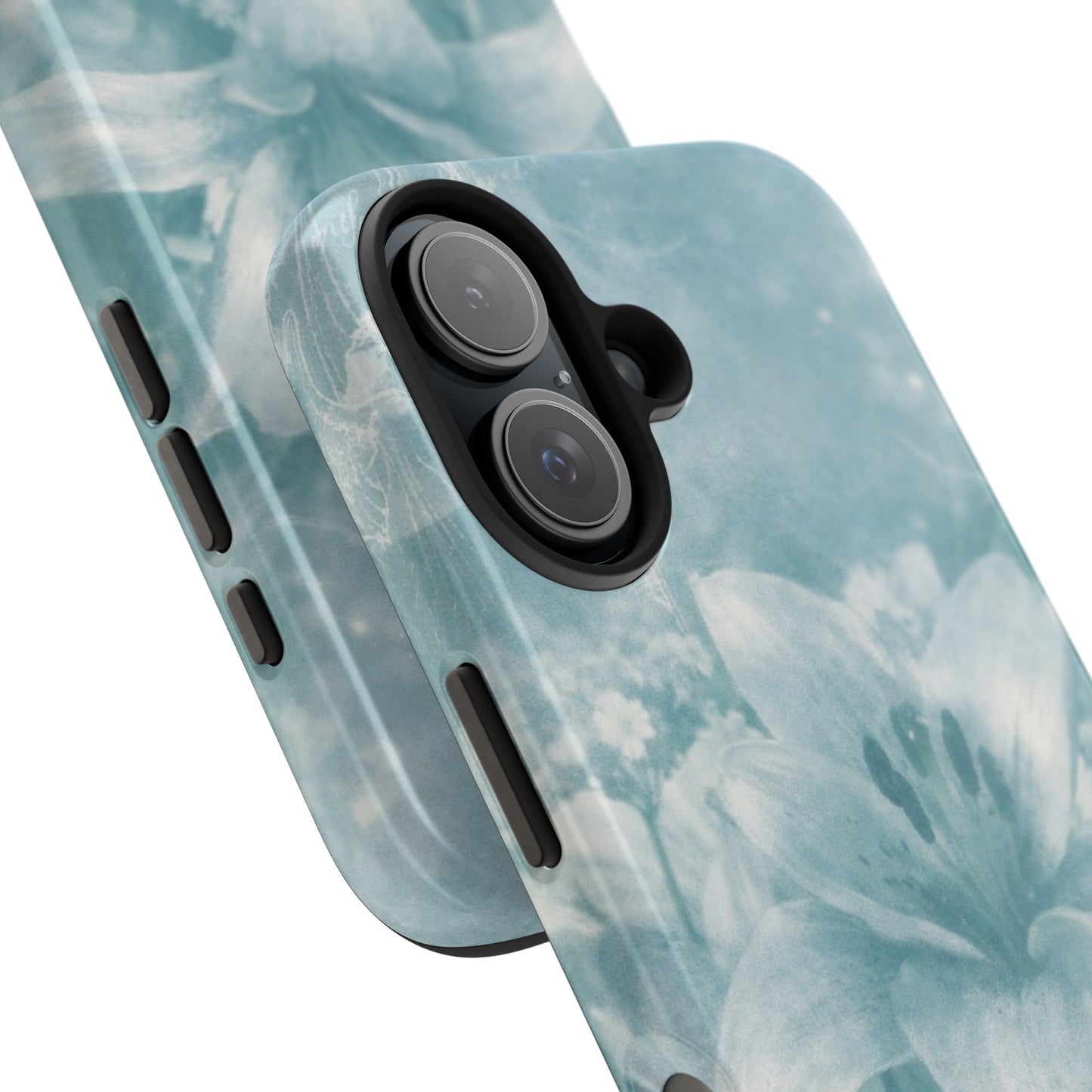 Teal Lily - Protective Phone Case