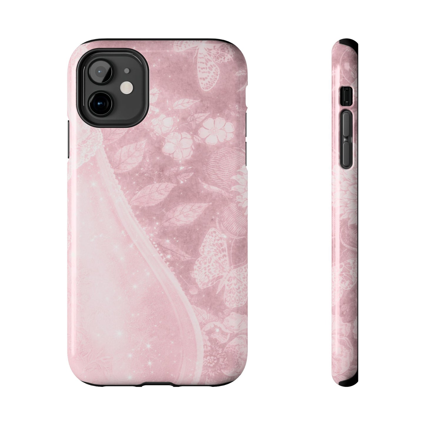 Pink Paisley - Protective Phone Case