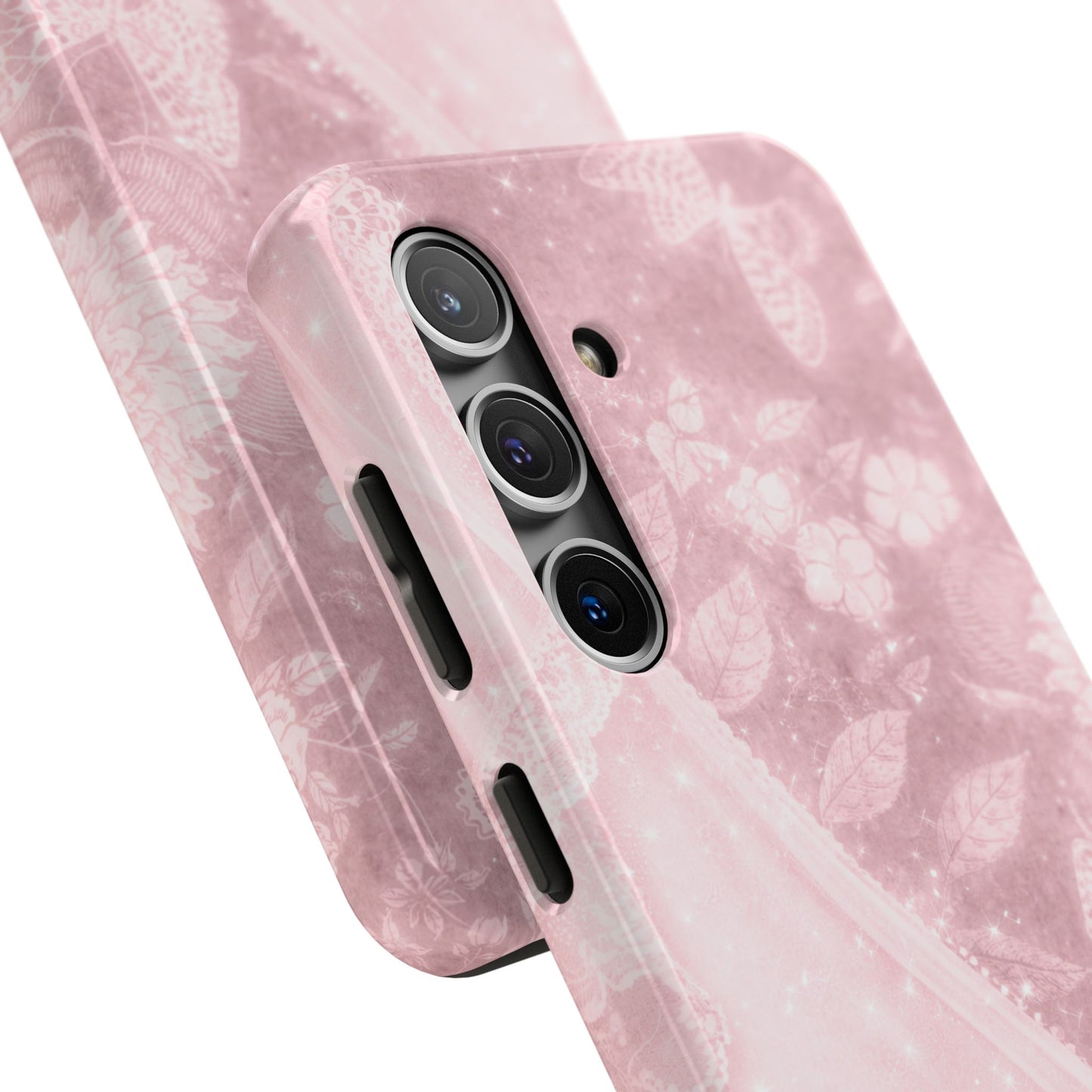 Pink Paisley - Protective Phone Case