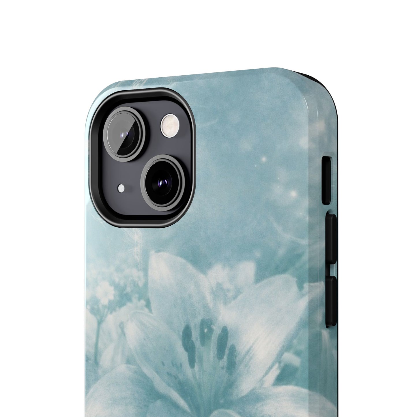 Teal Lily - Protective Phone Case