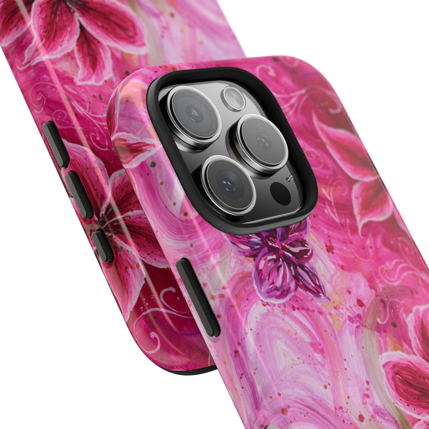 Watercolor Hibiscus - Protective Phone Case