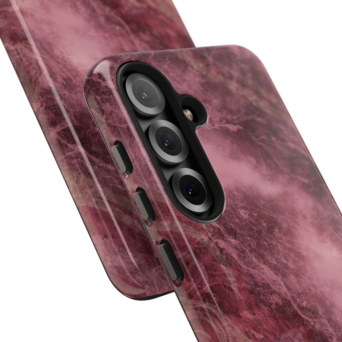 Marble Magenta - Protective Phone Case
