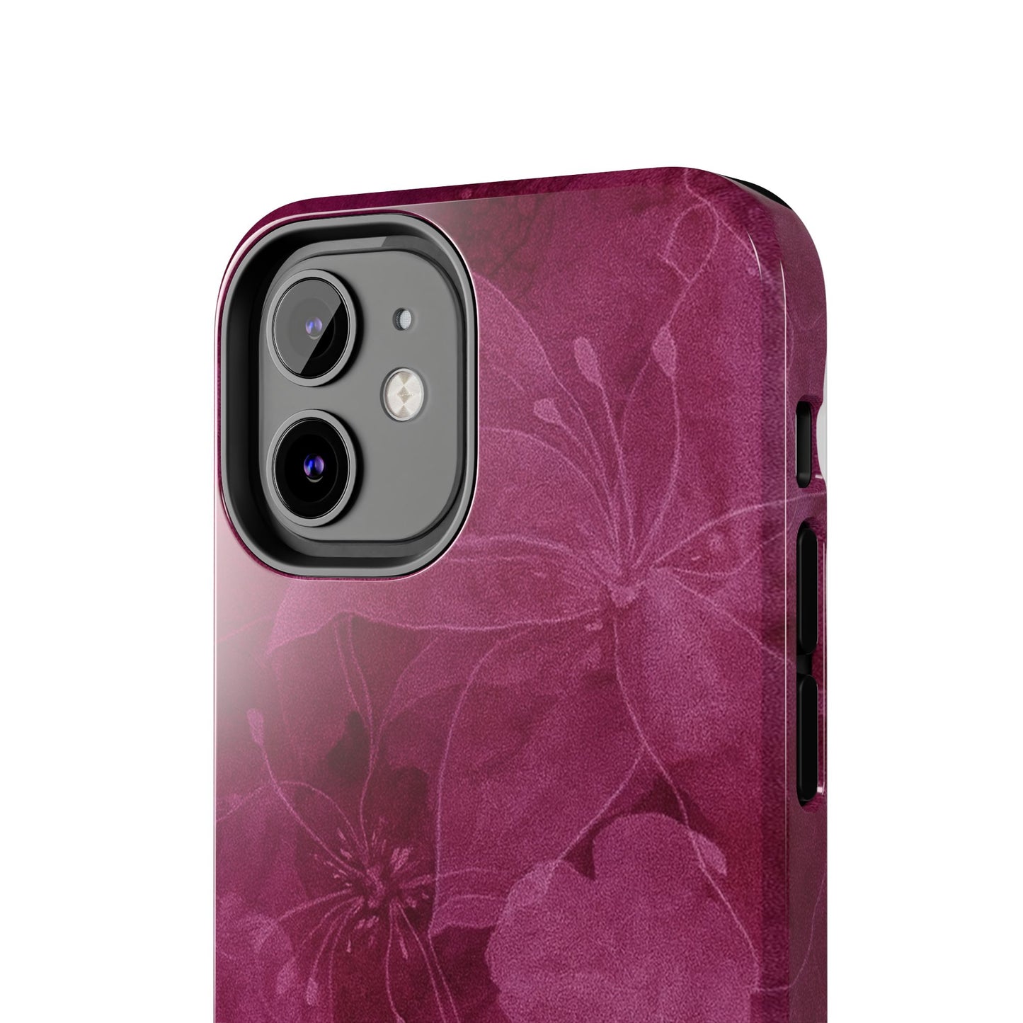 Magenta Petals - Protective Phone Case