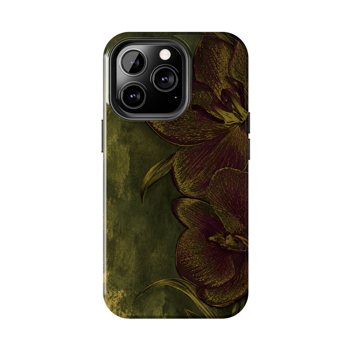 Olive Orchid - Protective Phone Case